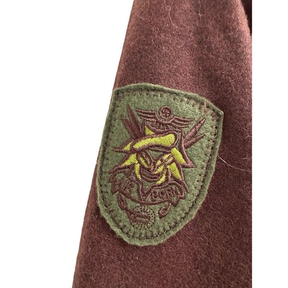 Member's Property women's wool blend lined jacket collared double breast size L - Picture 8 of 13